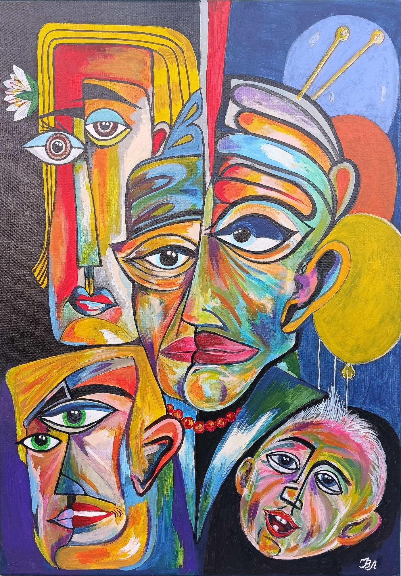 Картина «Бабушка и мы.»